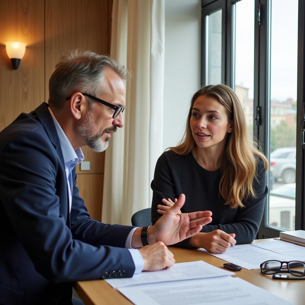 Erling Haaland Meeting with Rafaela Pimenta