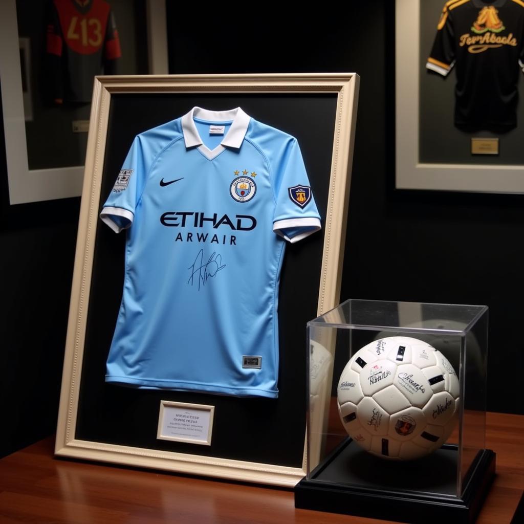 Erling Haaland Signed Jersey and Ball