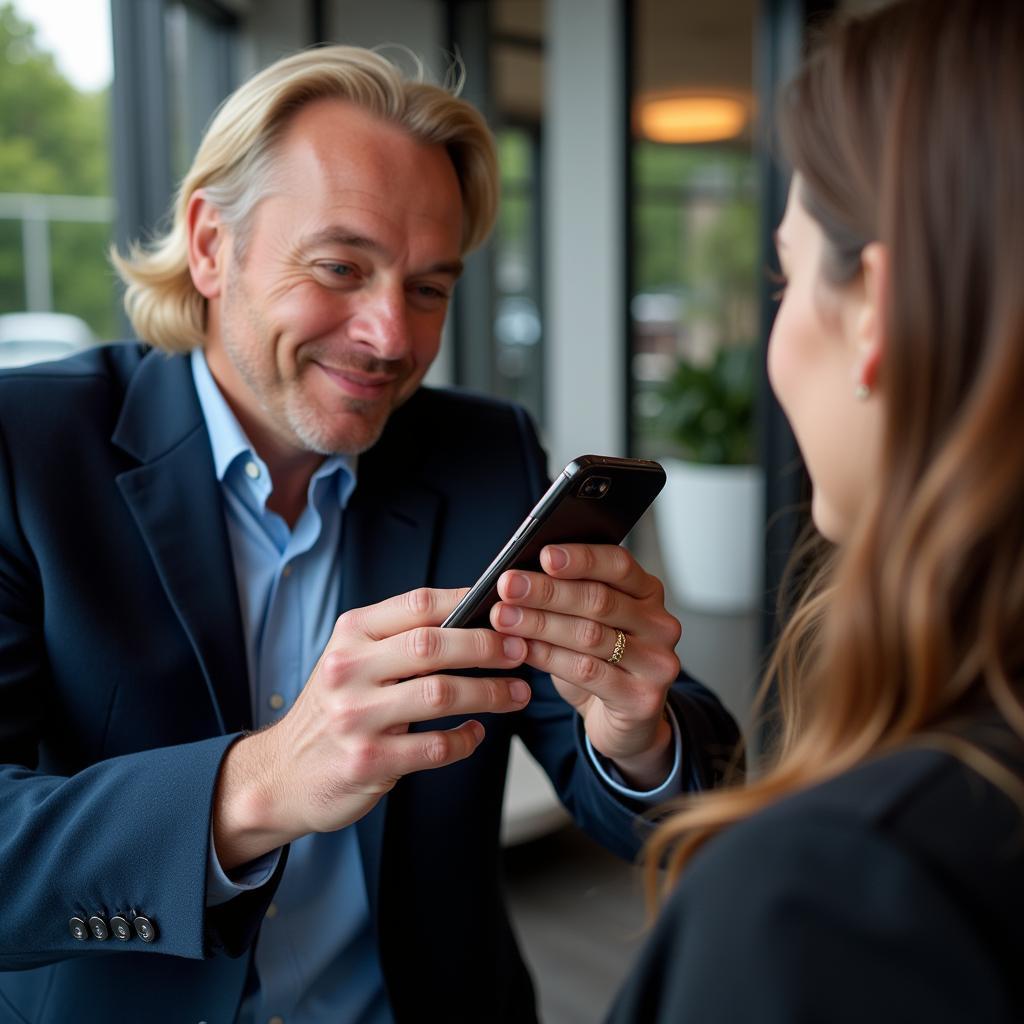 Erling Haaland engaging with fans on social media