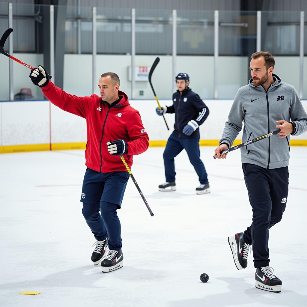 Erling Haaland performing training drills