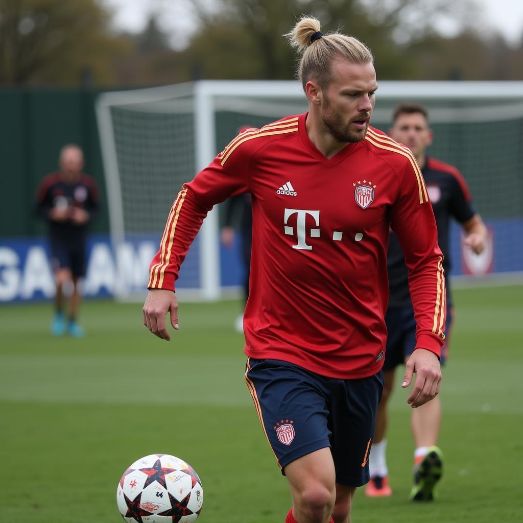 Erling Haaland focuses on training