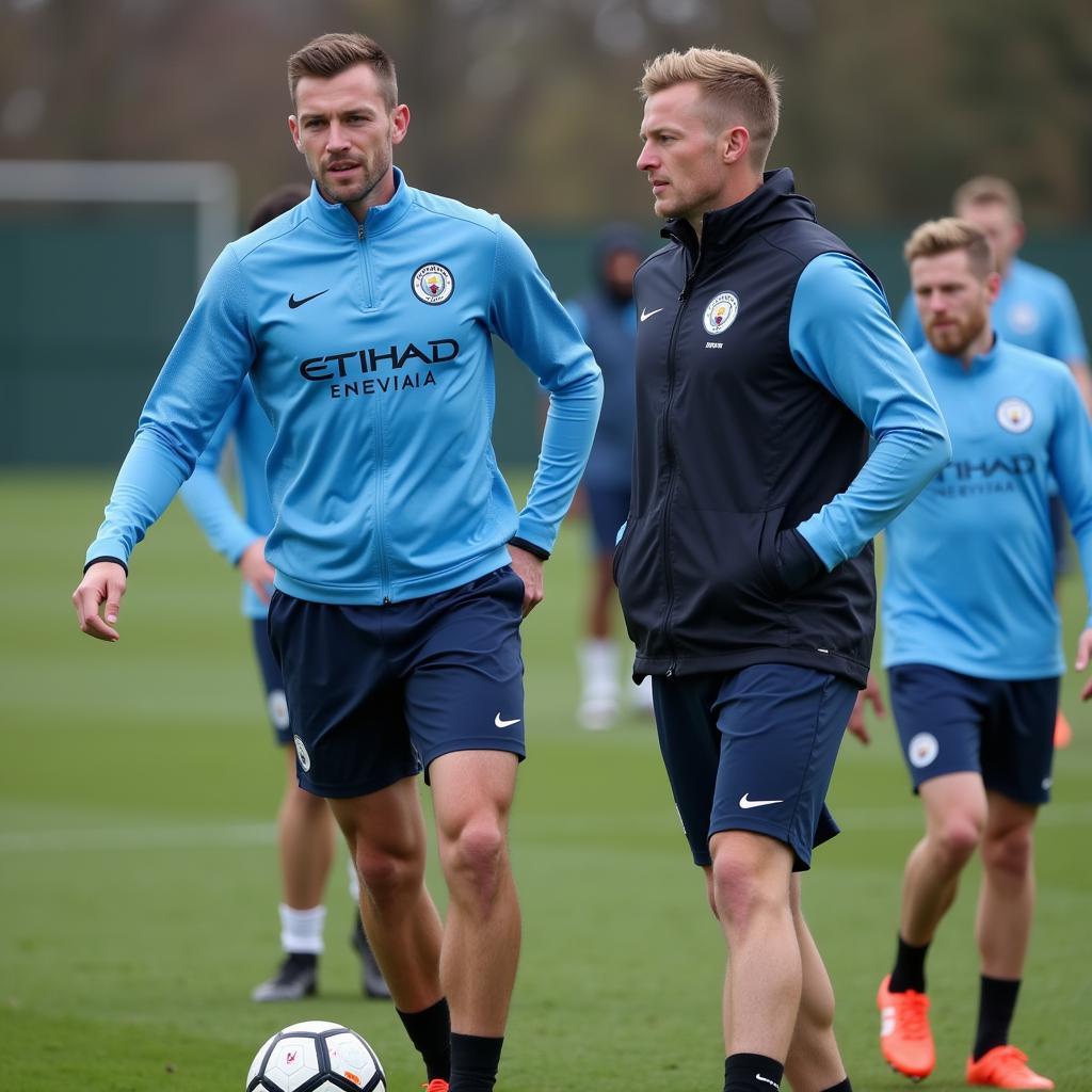 Erling Haaland Training with Manchester City