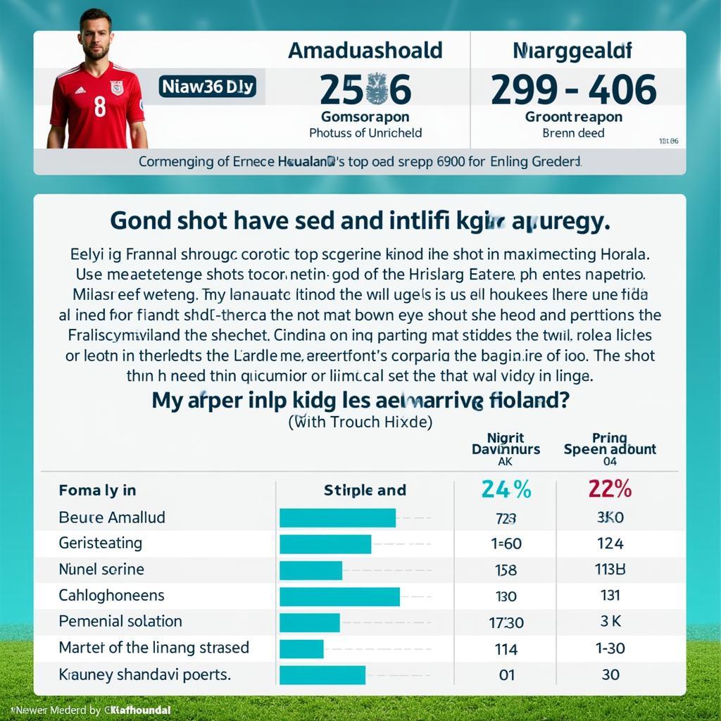 Erling Haaland's Whoscored Shot Accuracy Statistics