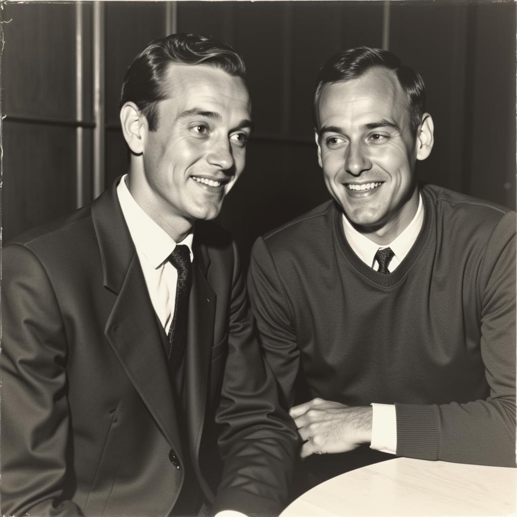 Erling Haaland pictured with his brother Astor Haaland