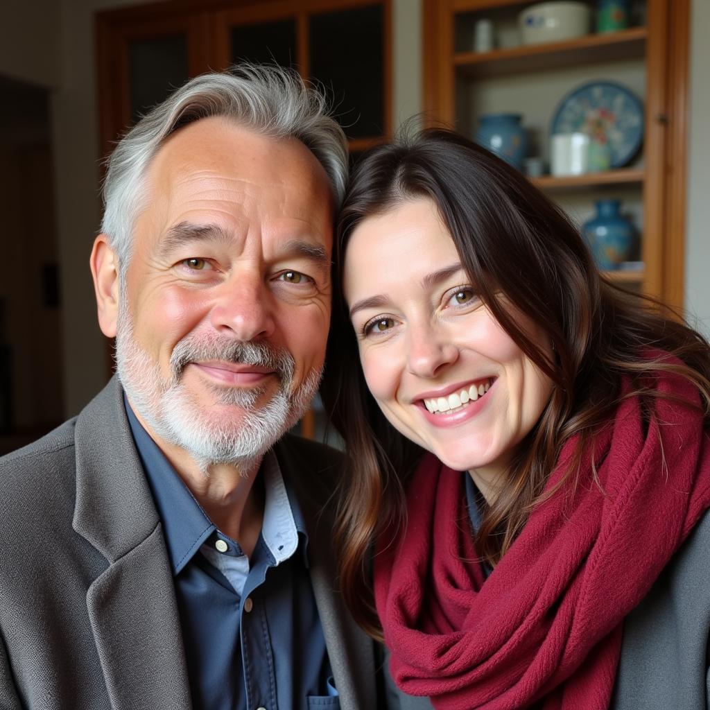 Erling Haaland with his mother, Gry Marita Braut