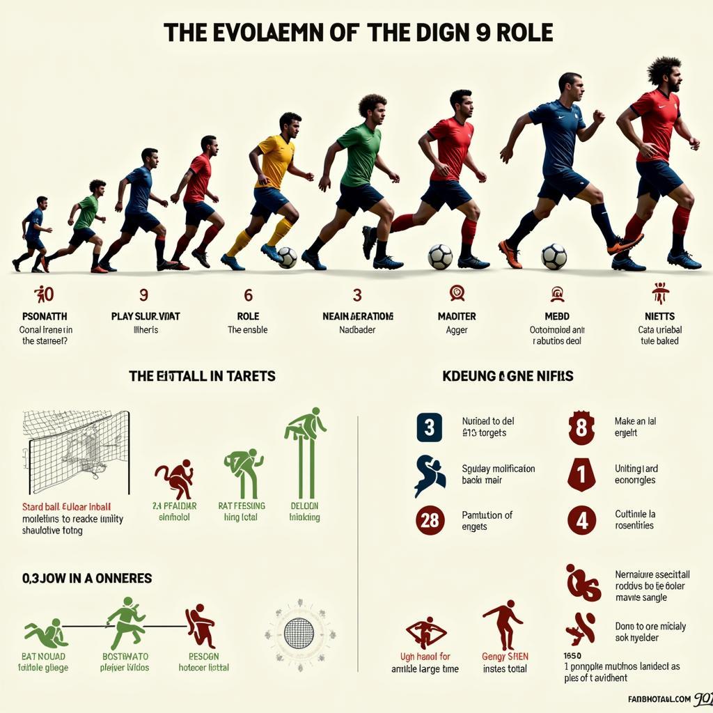 The Evolution of the Number 9 in Football: From Traditional Target Men to False Nines