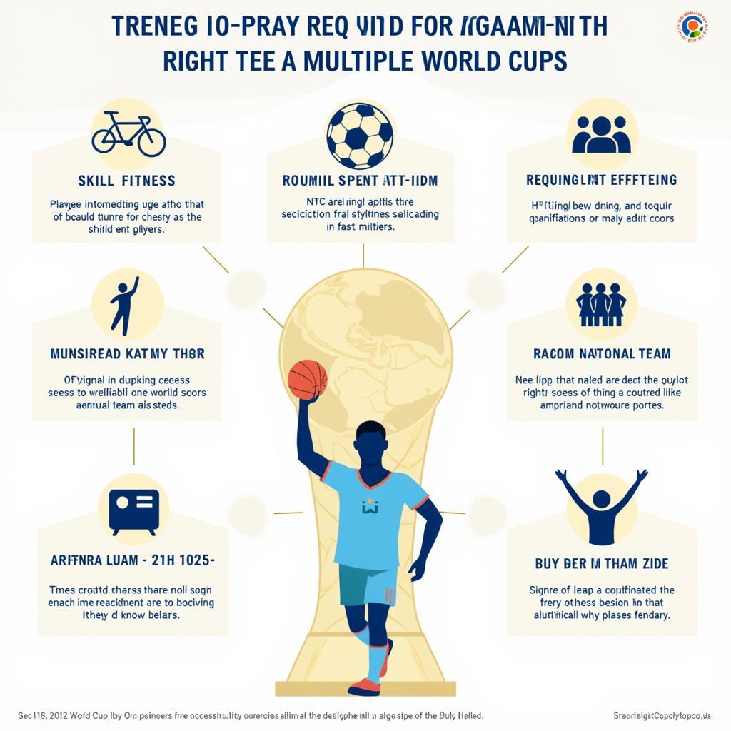 Key factors contributing to achieving success in multiple World Cup tournaments, including talent, fitness, consistency, and team qualification.