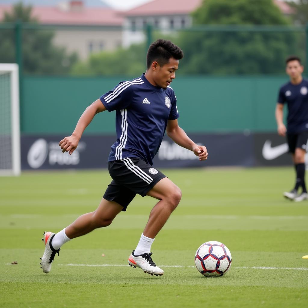 Faiq Bolkiah training intensely