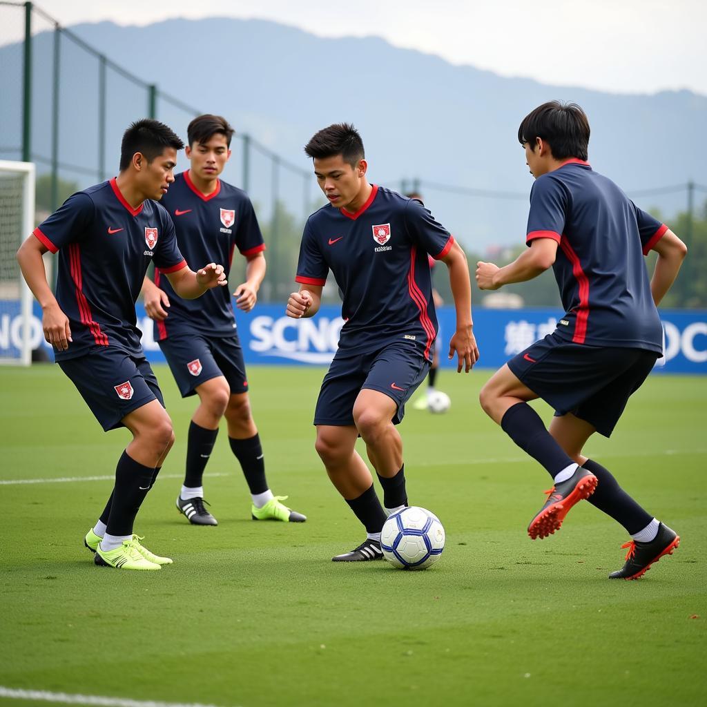 Japanese Football Training and Development