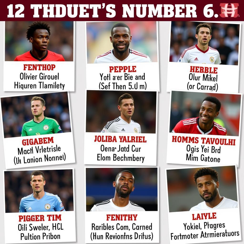 Famous number 12 football players