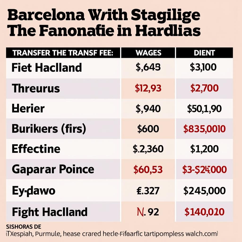 FC Barcelona Transfer News Haaland: Financial Challenges