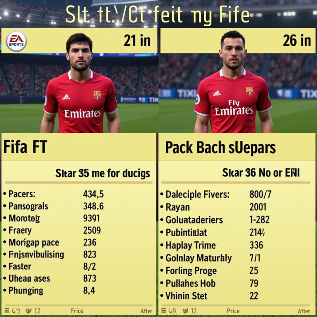 FIFA 15 Stat Boost Comparison