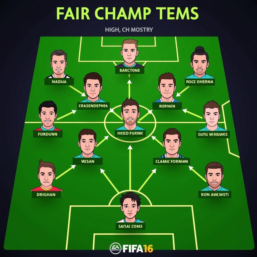 FIFA 16 Team Chemistry and Formation