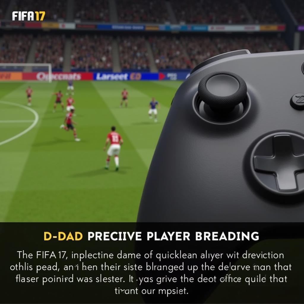 FIFA 17 Player Swap using D-pad