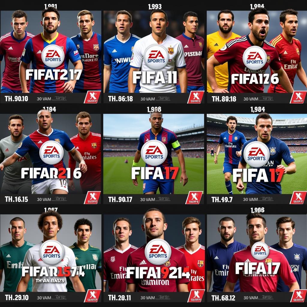 FIFA Main Screen Evolution