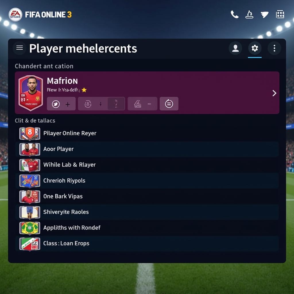 FIFA Online 3 Player Enhancement Process