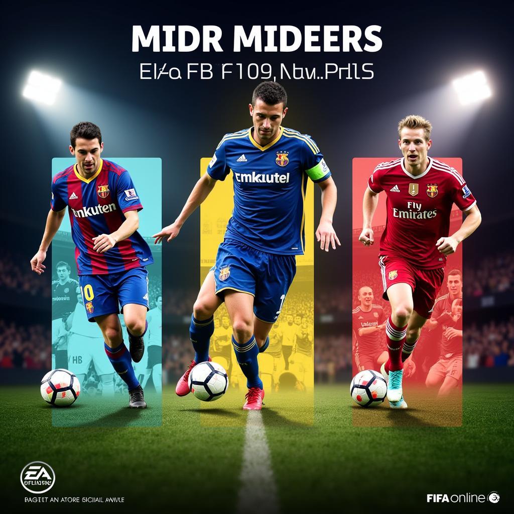 Dominant Midfielders in FIFA Online 3