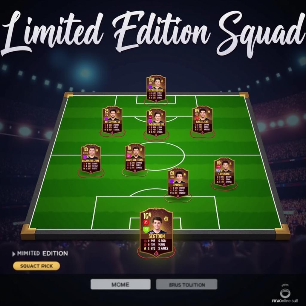 FIFA Online 3 Squad with Limited Edition Players