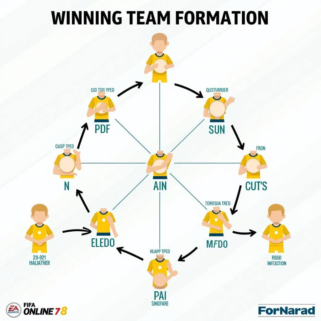 FIFA Online 3 Winning Team Formation