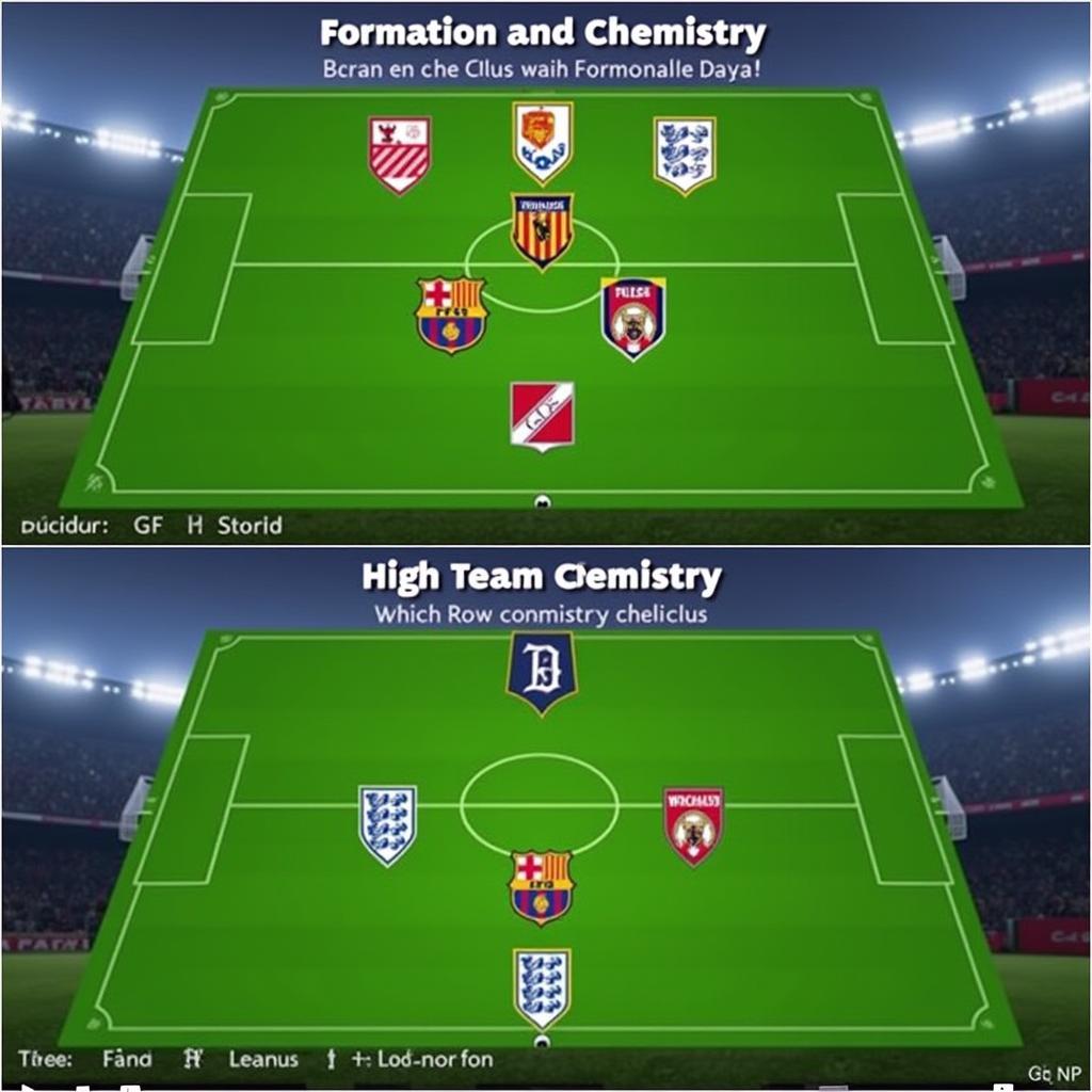 FIFA Online 4 Formation and Chemistry Screen