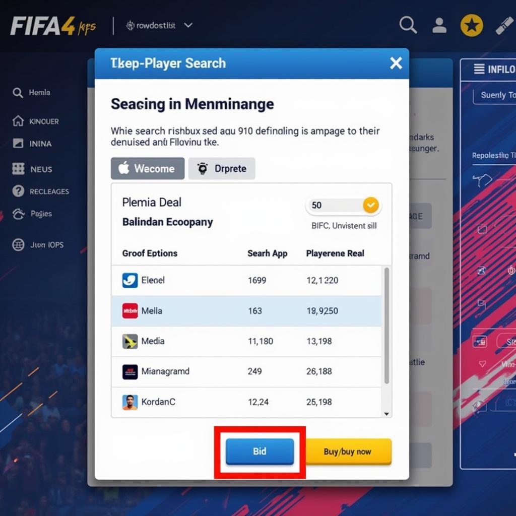 FIFA Web App Sniping