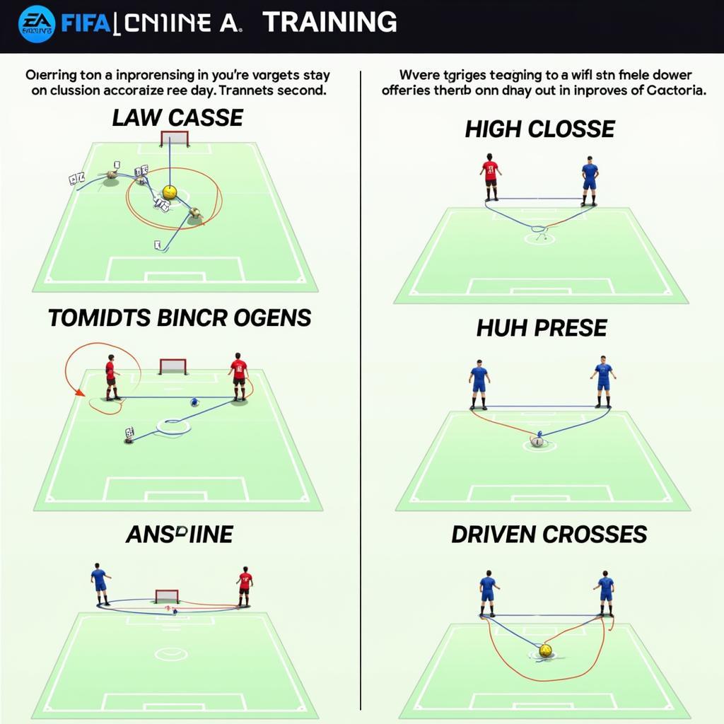 FIFA Online 4 Crossing Training