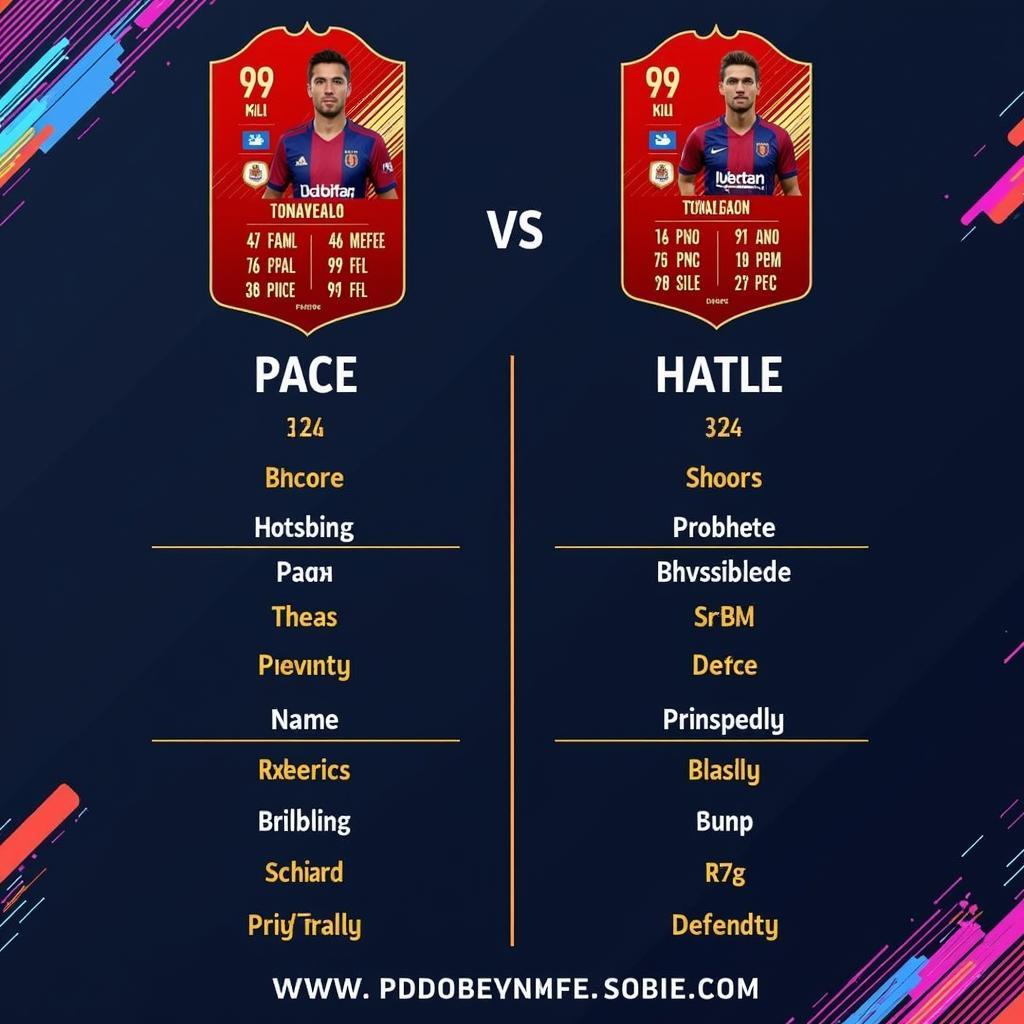 Comparing Player Stats in FIFA Online 4 Mobile