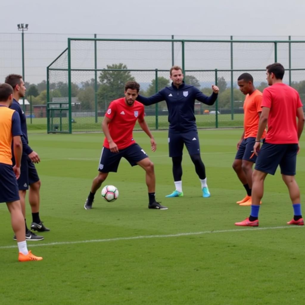 Football Academy Training Session in 2019