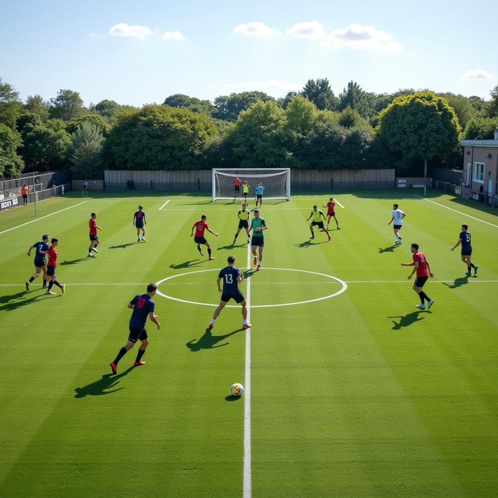 Football Defensive Drills Preventing Own Goals