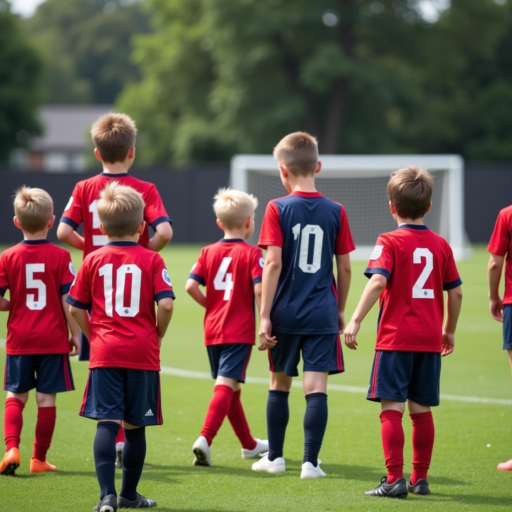 Youth League Jersey Number Regulations