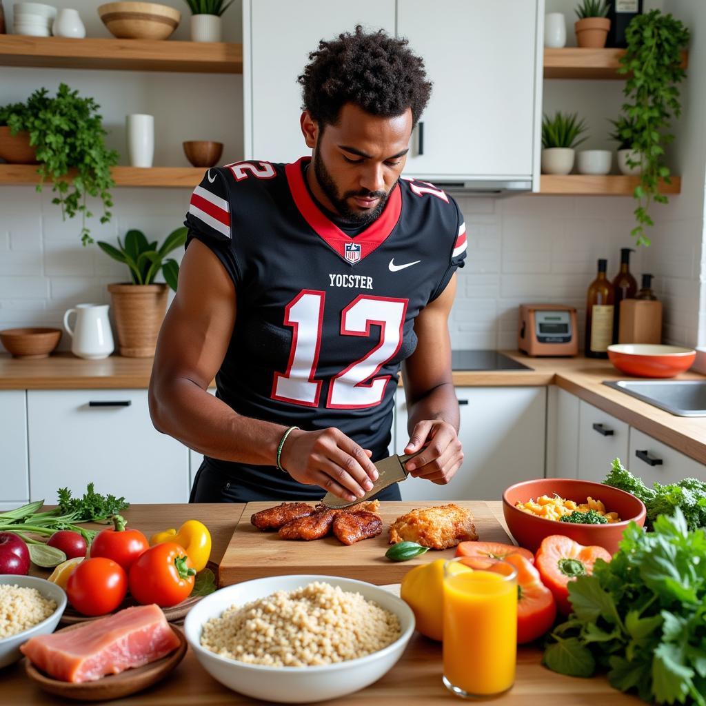 Football Player Meal Preparation