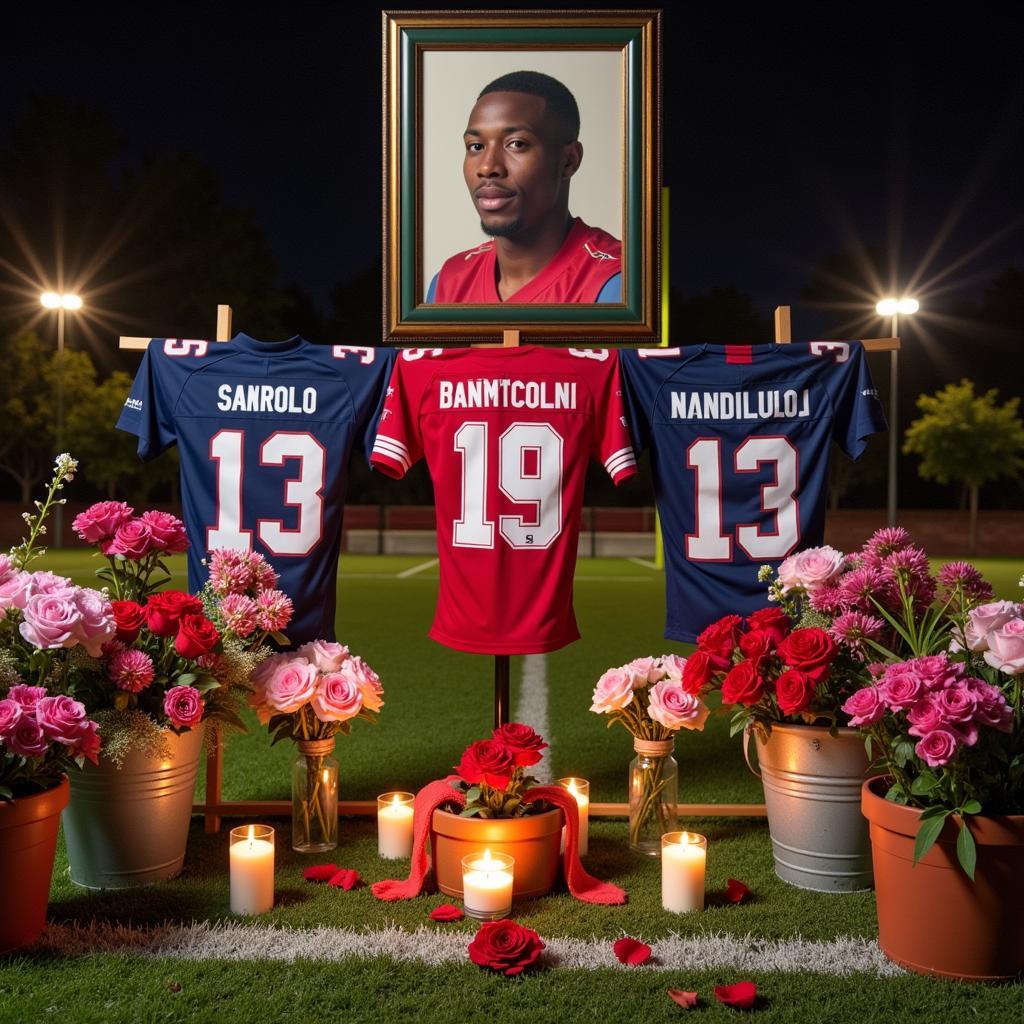 Football Player Memorial