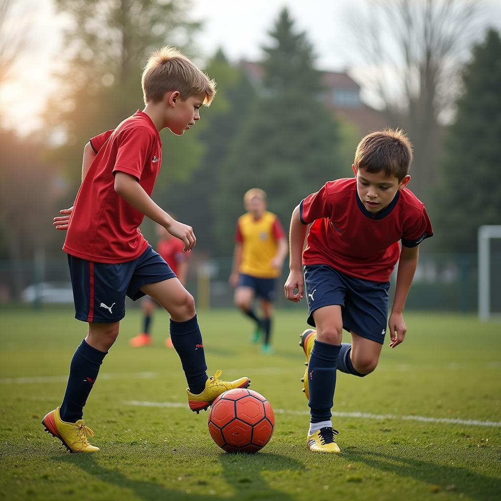 Football Players Born on July 21st: Training