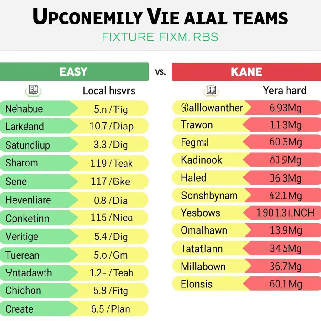 FPL Haaland and Kane Fixture Difficulty