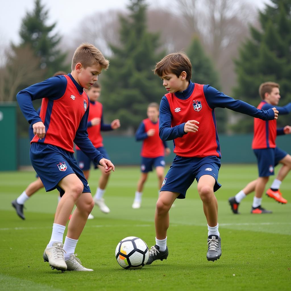 French National Team Youth Academy Training: Developing Future Stars