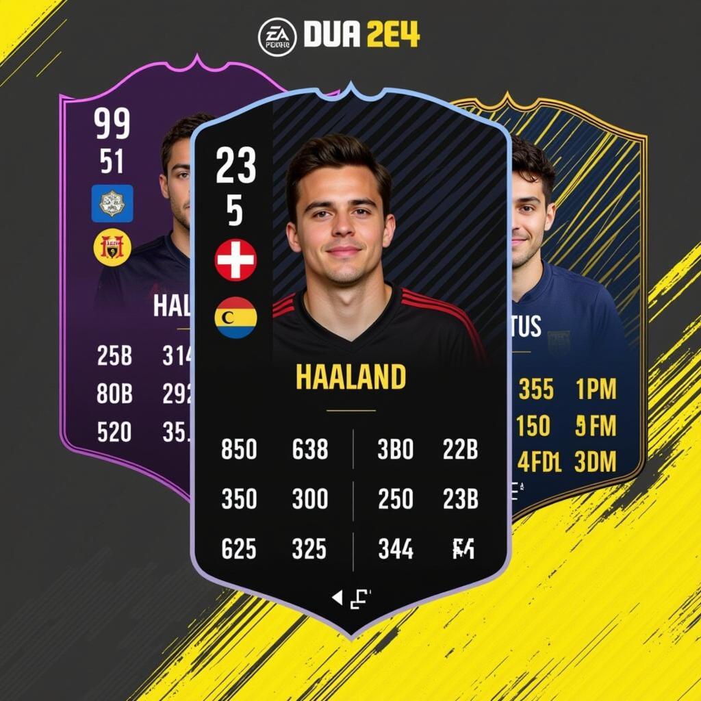 FUT 24 Haaland Player Ratings and Chemistry