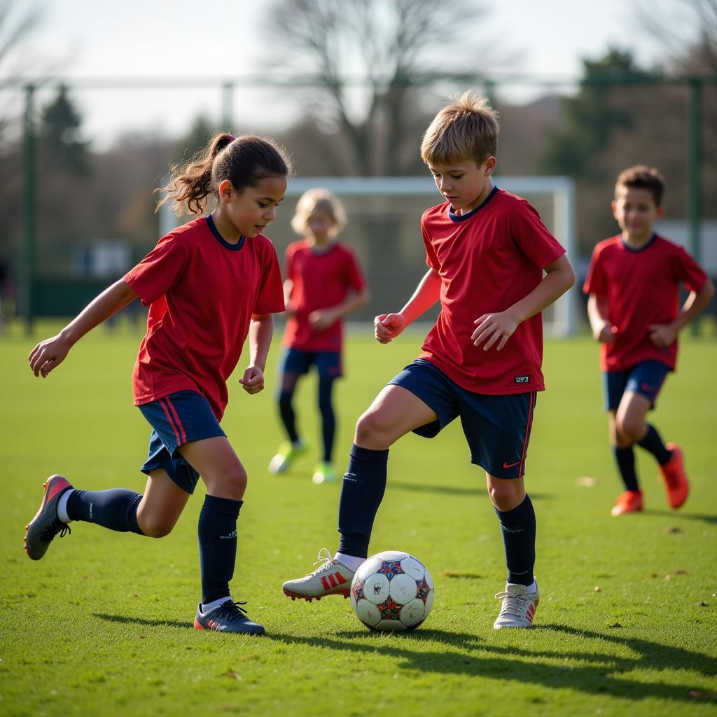 Future Captain Players Training Hard