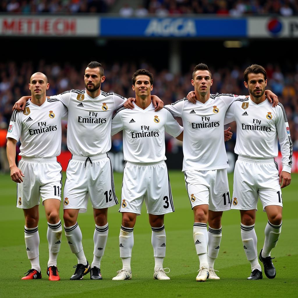 Real Madrid Galacticos 2006 Team Photo