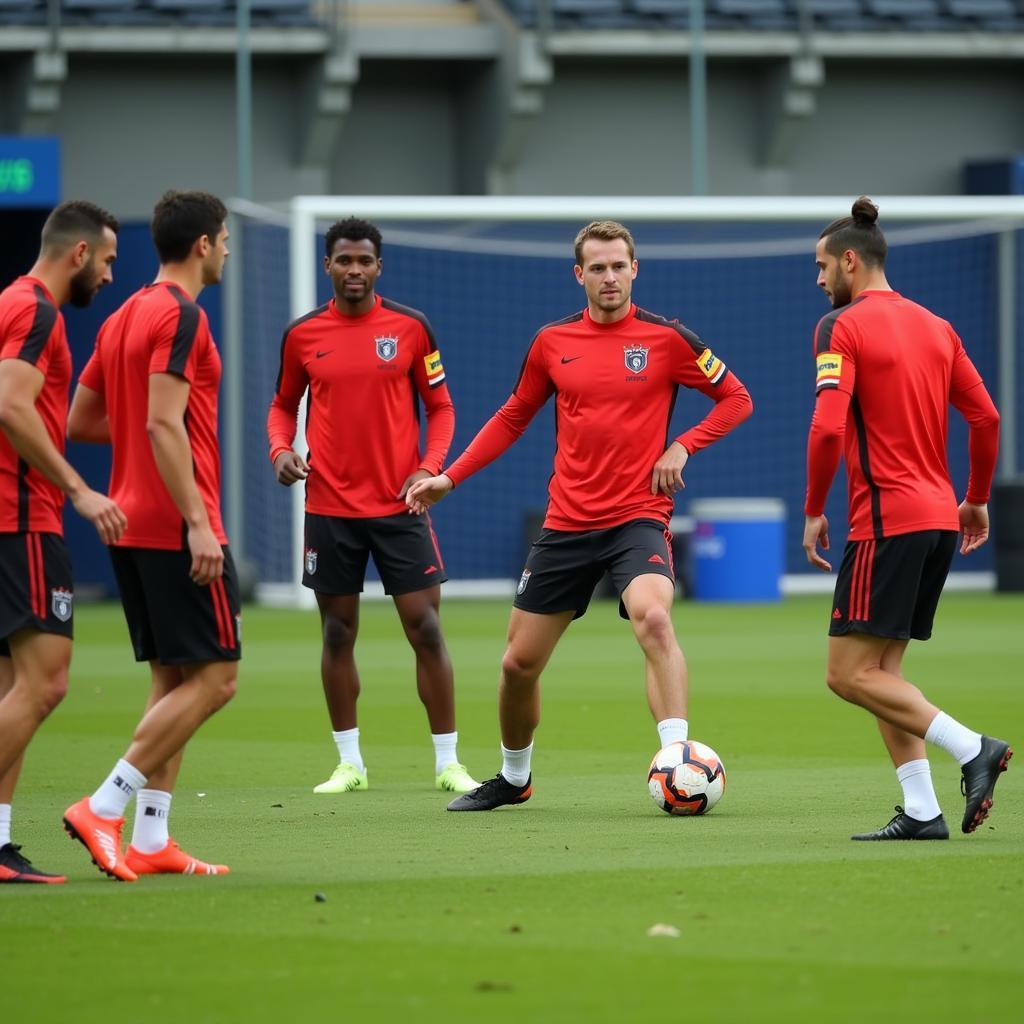 German National Team Training Session