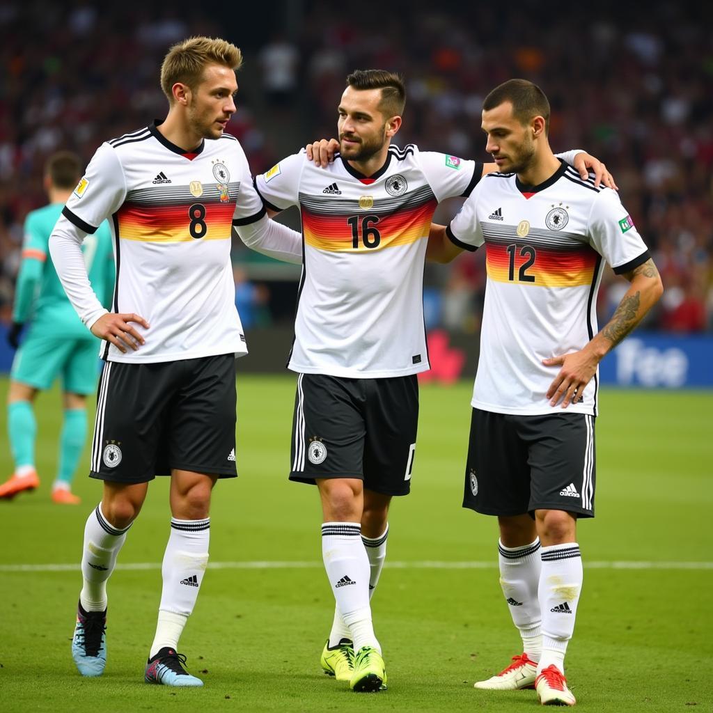 Germany's WC Midfield Trio: Kimmich, Goretzka, and Gundogan