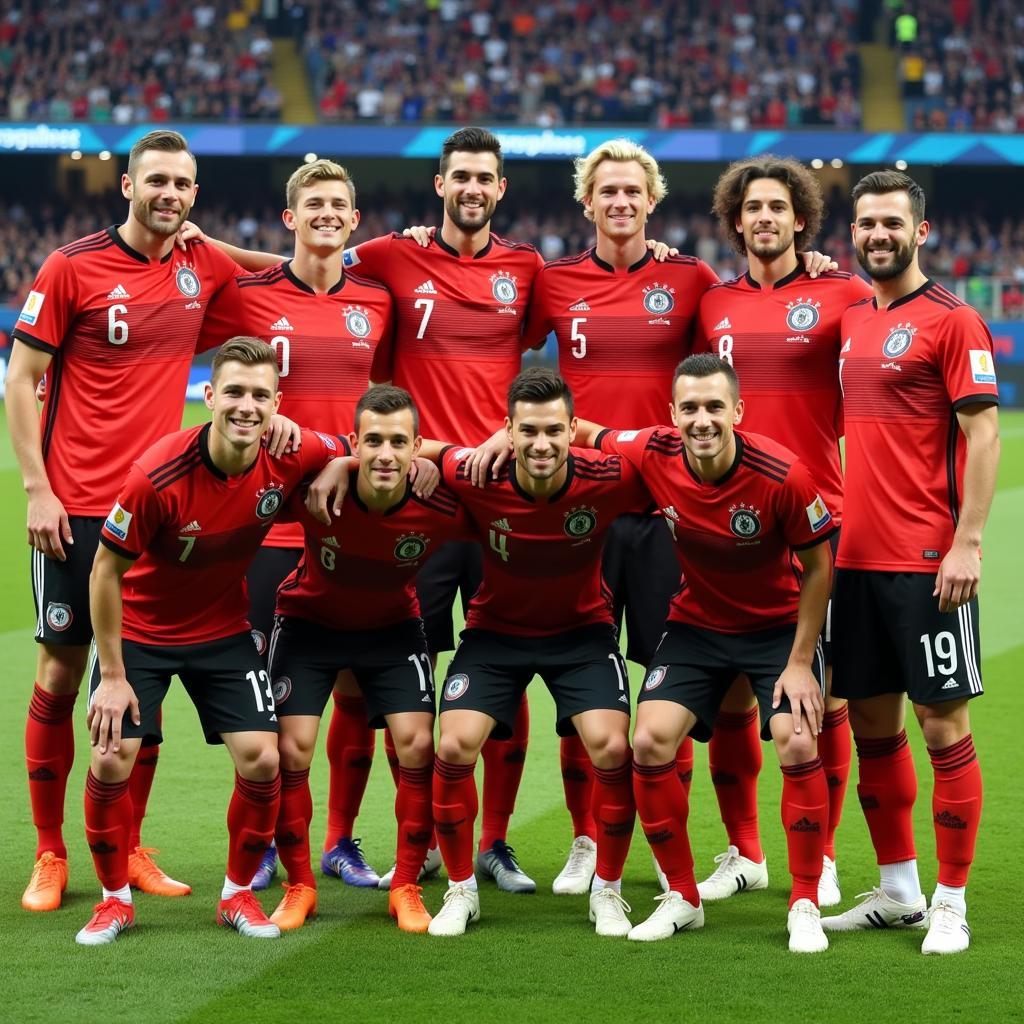 Germany 2018 World Cup Squad Photo