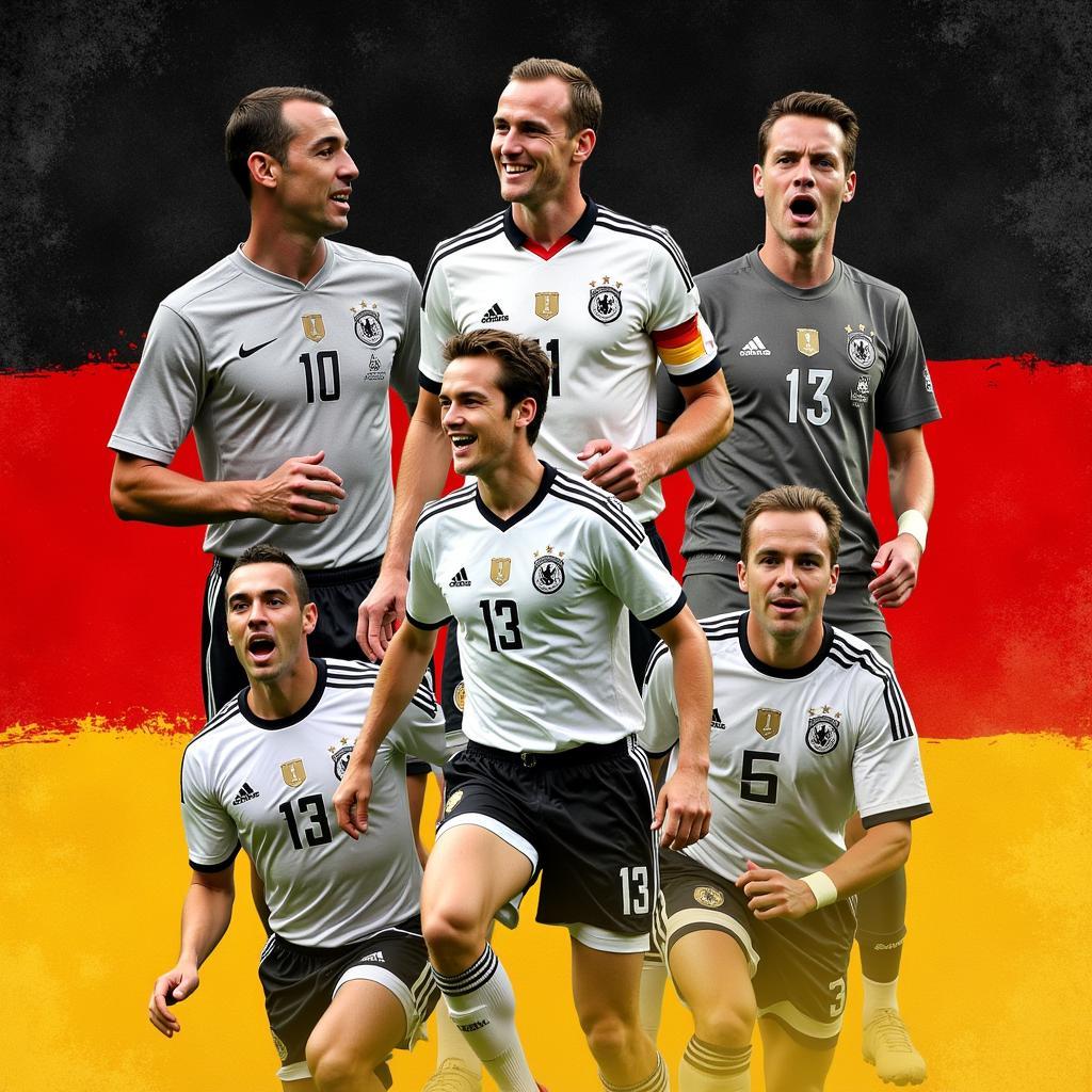 German National Team Number 13 Historical Overview