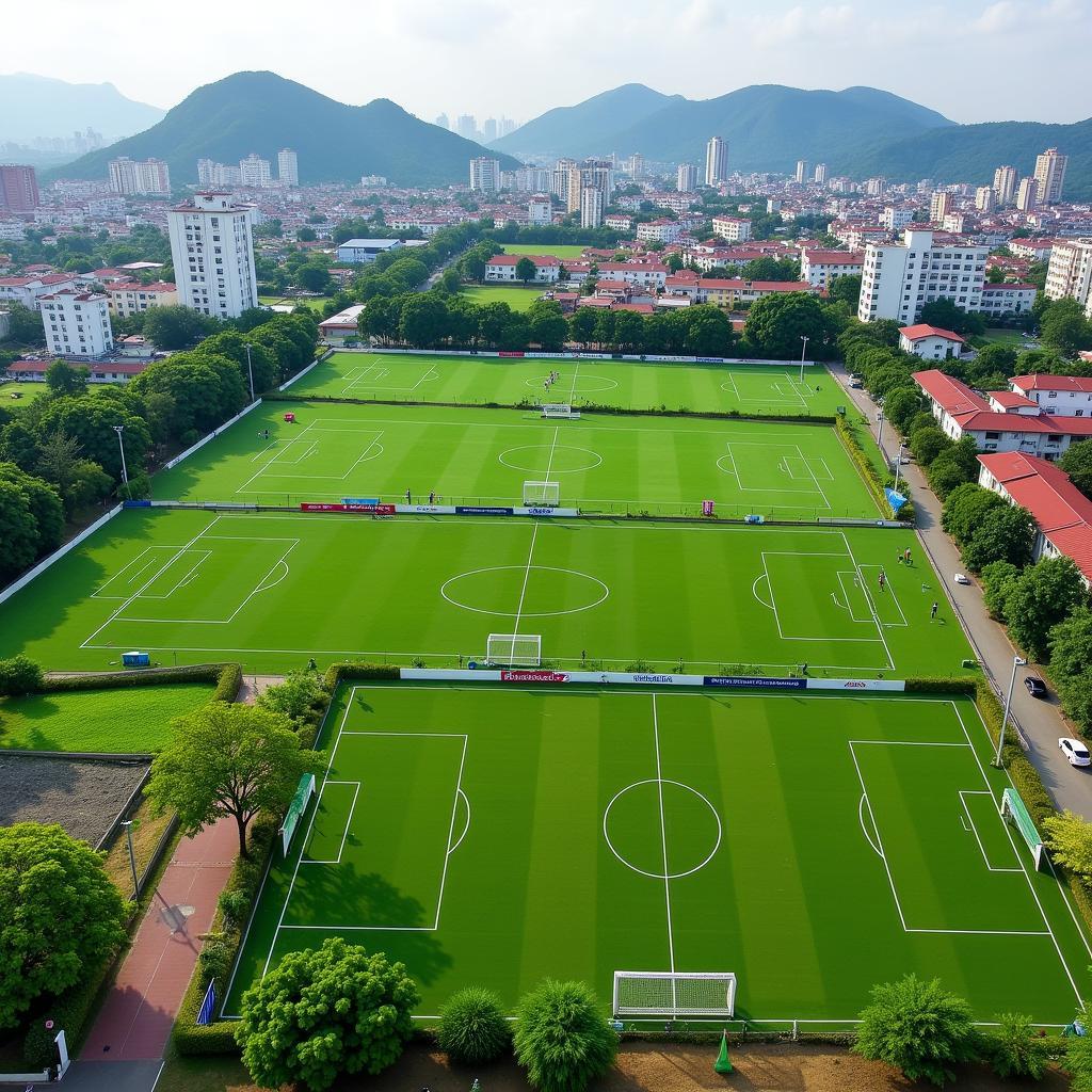 Ha Tinh Province Football Fields