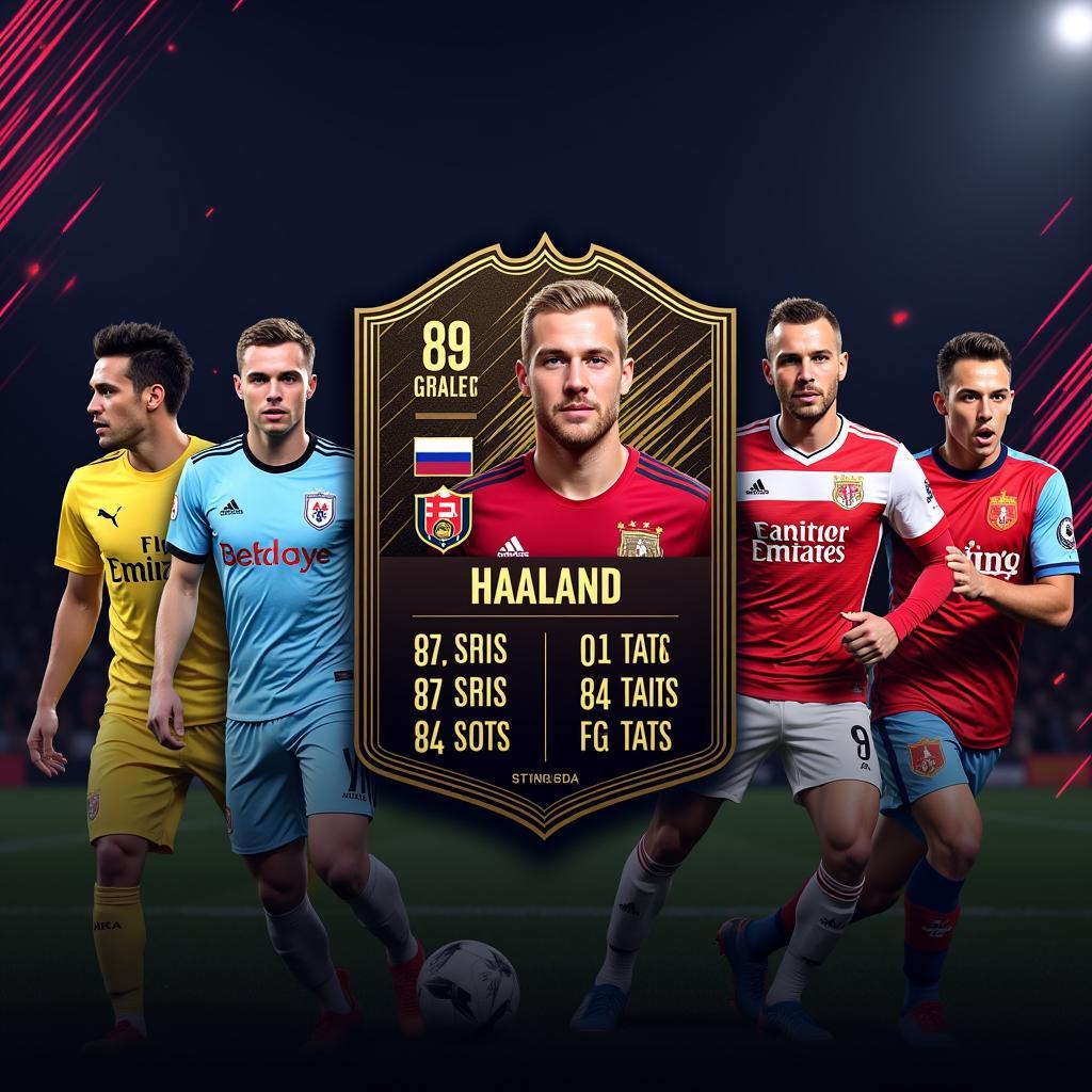 Haaland 87 in Ultimate Team 