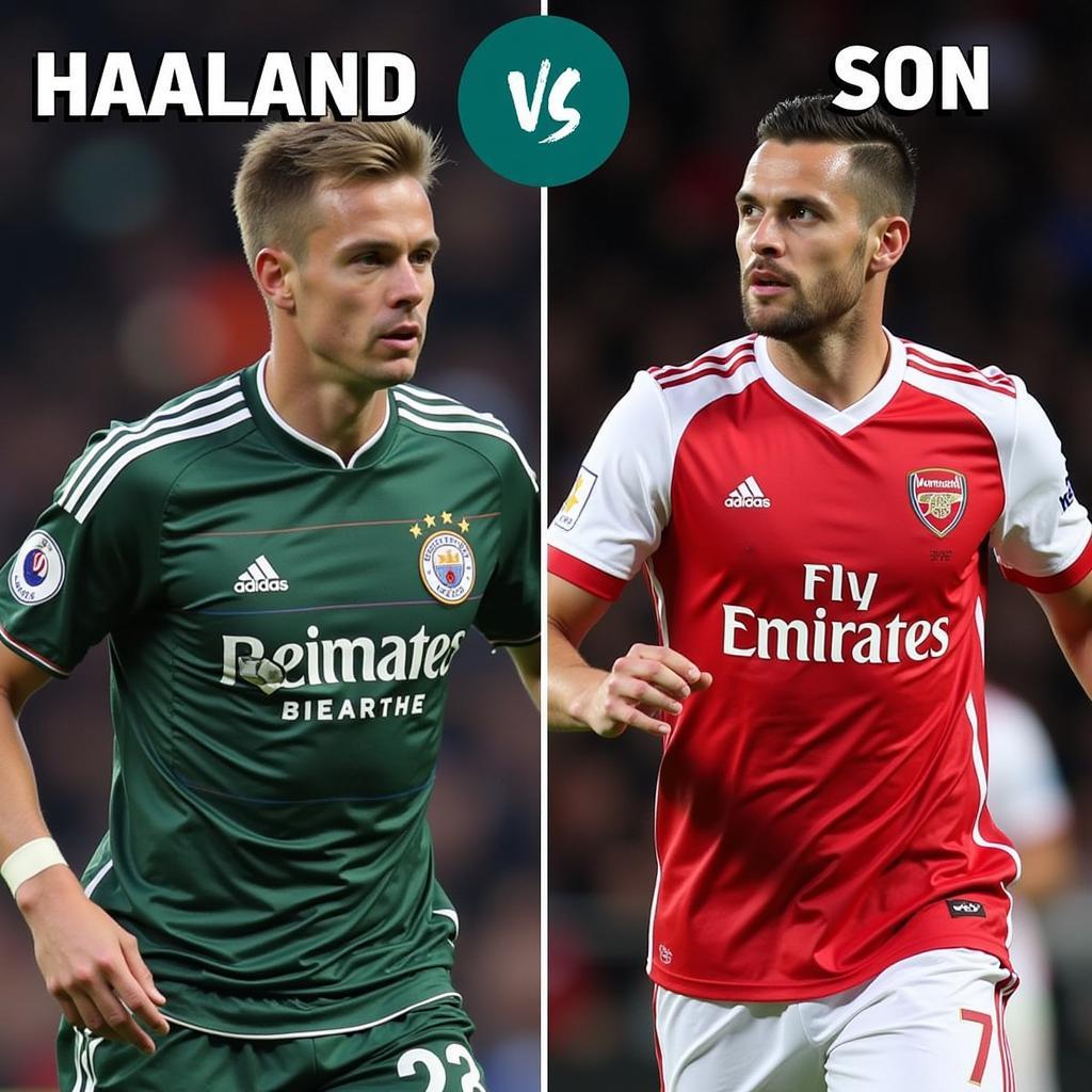 Comparing Erling Haaland and Son Heung-min