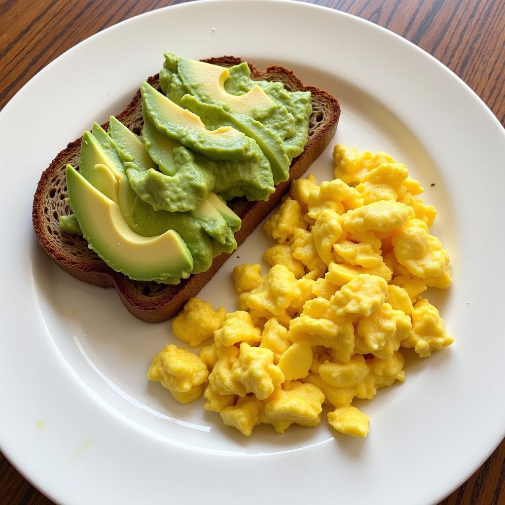 Erling Haaland's Breakfast: Eggs, Avocado Toast