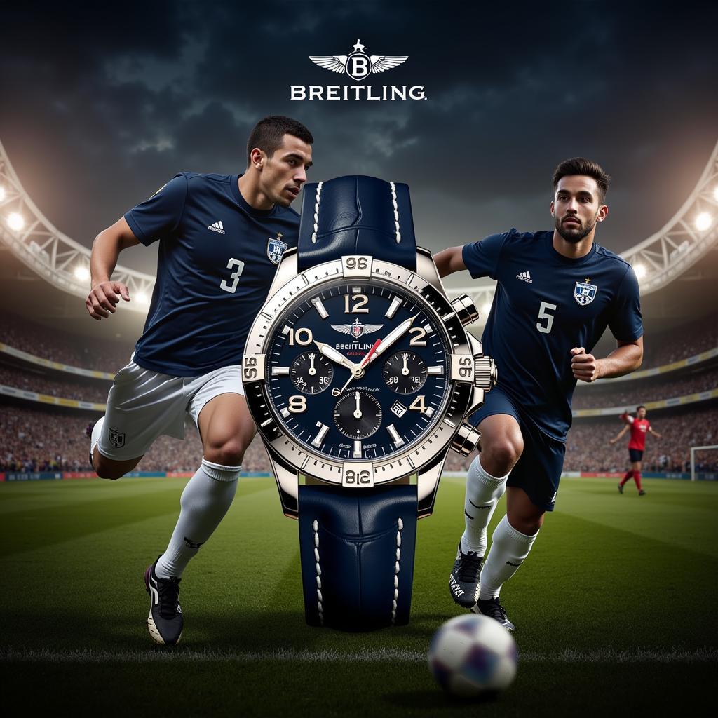 Haaland in Upcoming Breitling Campaigns