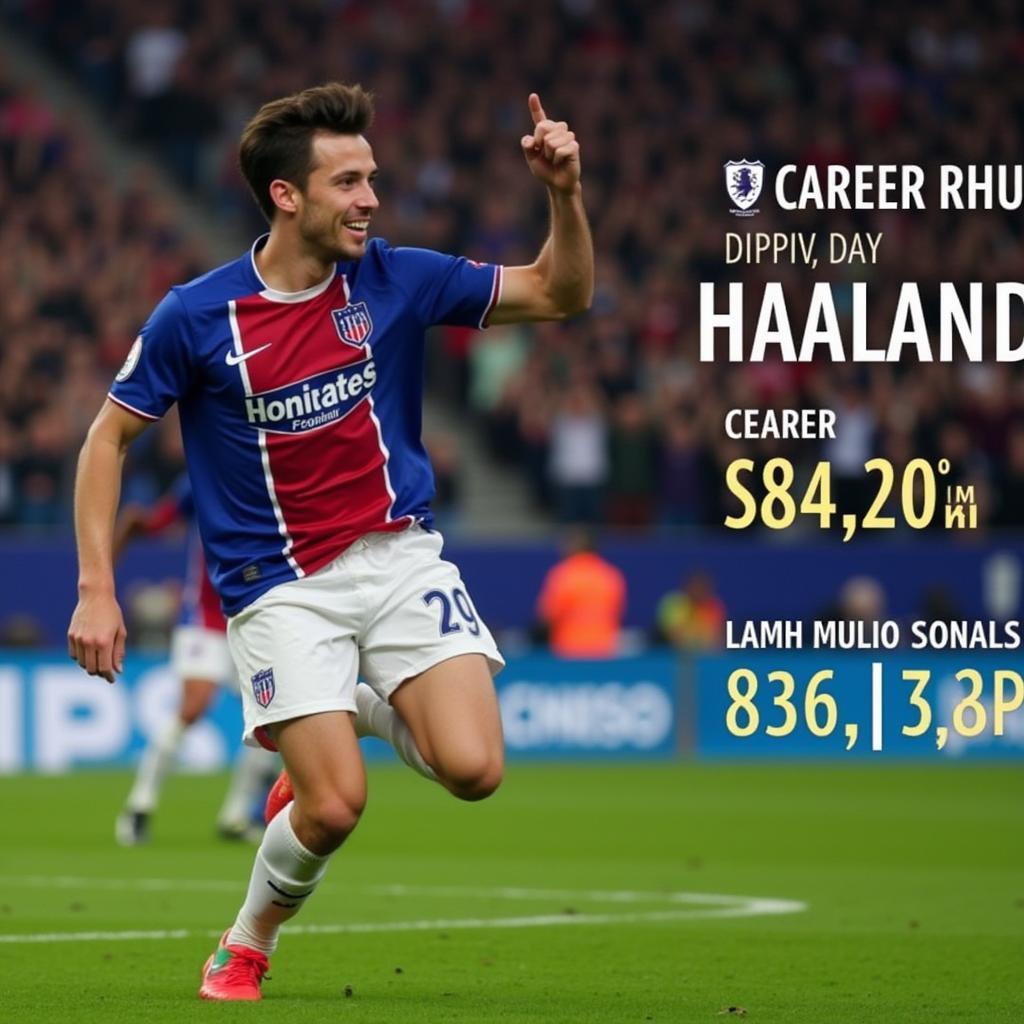 Haaland Dominating Career Mode in FC 24