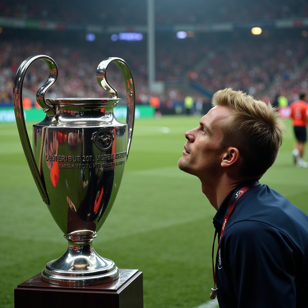 Haaland Dreaming of Champions League Trophy