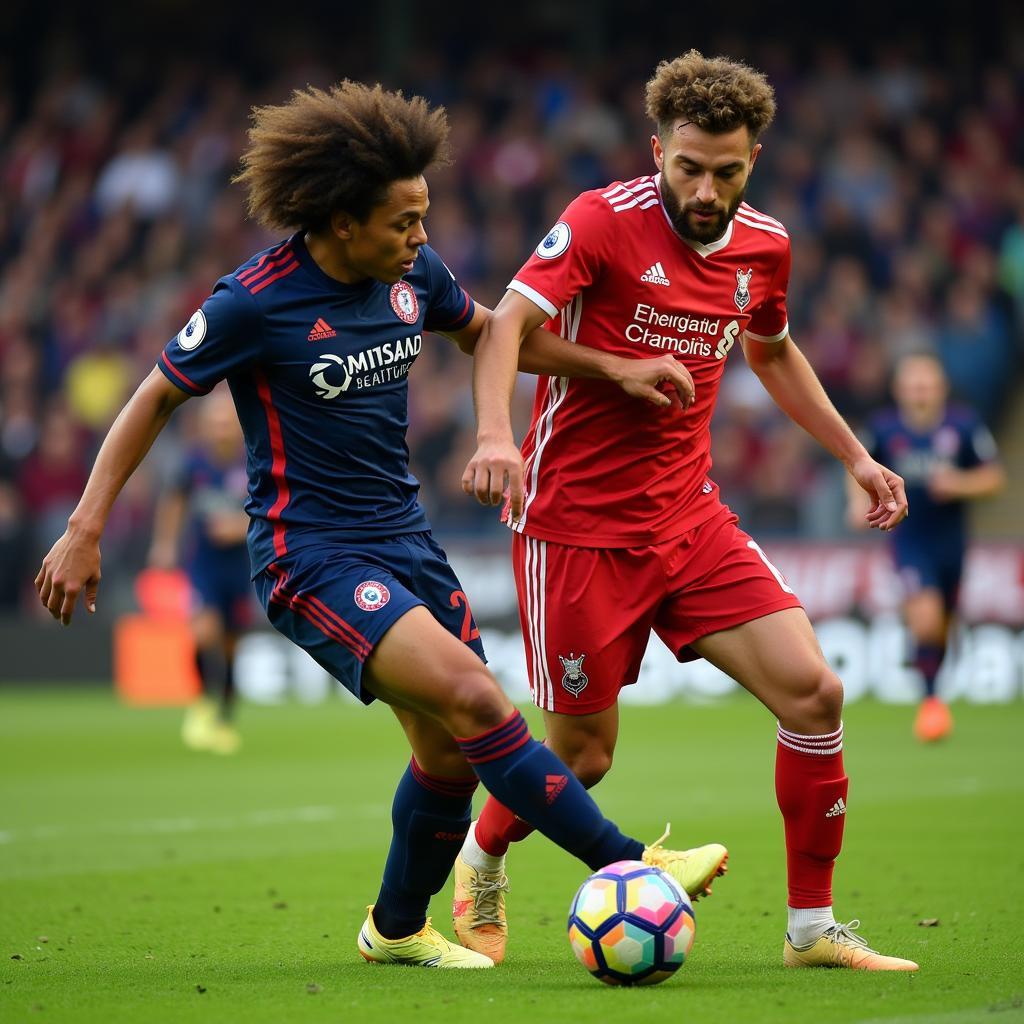 Haaland and Cucurella Challenge